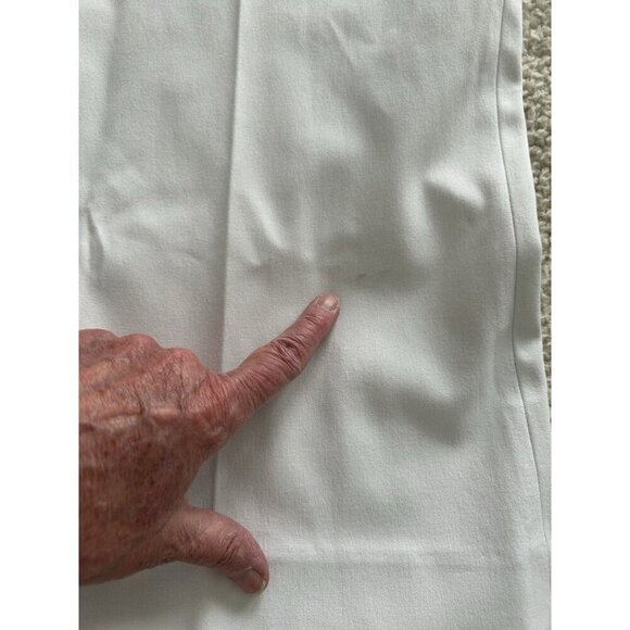 Spanx On-the-Go Cropped Wide Leg Pants in White Pull On Size 3X #20373Q - Picture 12 of 12